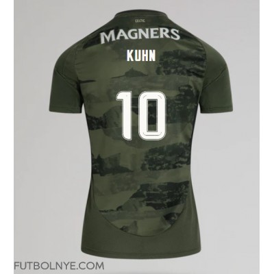 Camiseta Celtic Nicolas Kuhn #10 Tercera Equipación 2024-25 manga corta Camiseta Celtic Nicolas Kuhn #10 Tercera Equipación 2024-25 manga corta